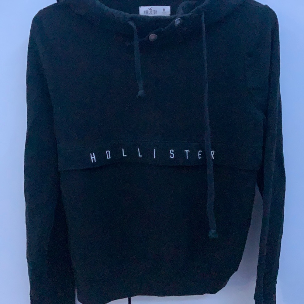 Medium, Black Hollister Sweatshirt
